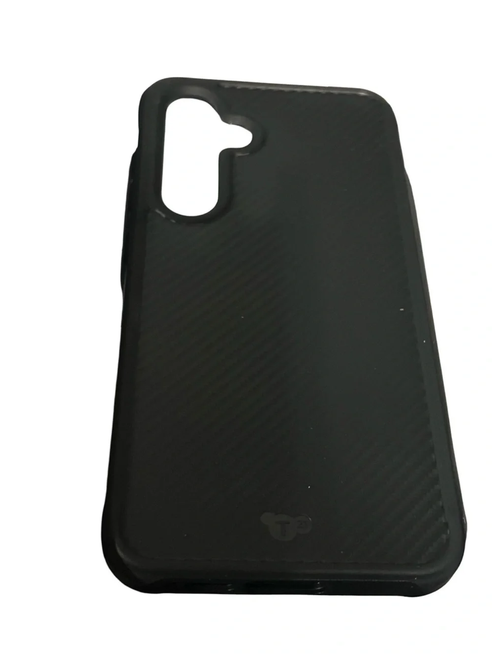 Samsung Black Tech21 EvoArmor Phone Case Samsung Galaxy S24 FE tiny imperfection